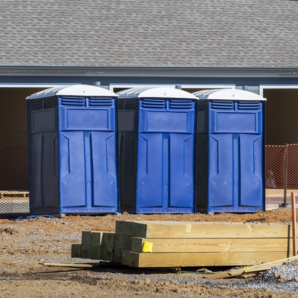 how do you ensure the portable restrooms are secure and safe from vandalism during an event in Gaffney